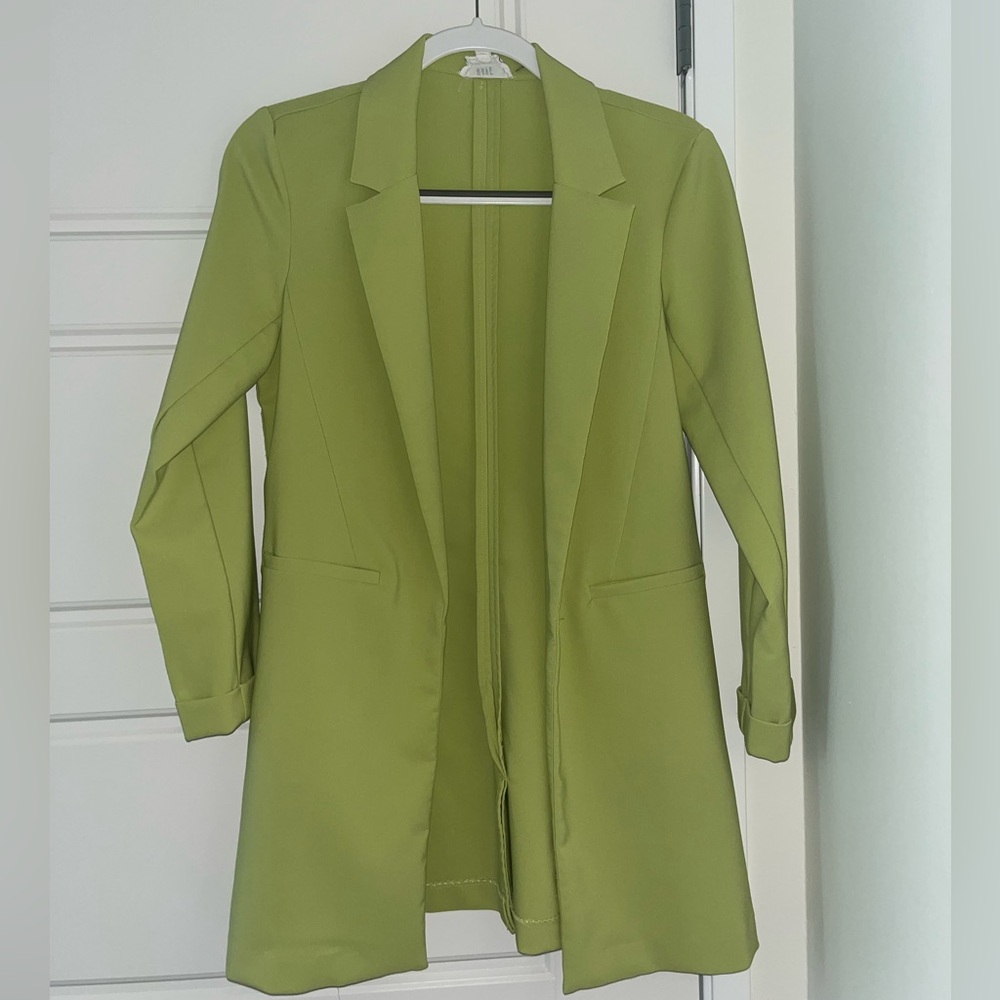 Lime Green Blazer